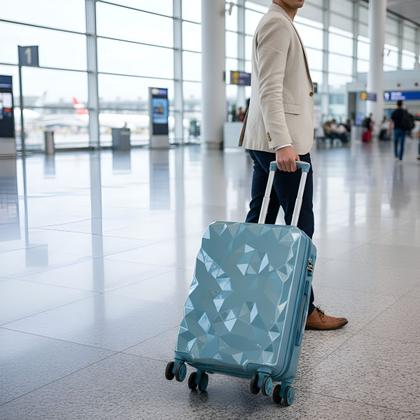 Mala de viagem compacta para bordo