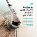 TurboClean™ - Escova de Limpeza Elétrica 9 em 1
