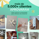 LumiAir™ Ventilador Inteligente de Teto com Led