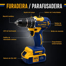 Kit Ferramentas Profissional 6 Em 1 Brushless 48v 4 Baterias