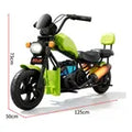 Mini Harley Bolin Elétrica Infantil com Bluetooth e Luzes LED