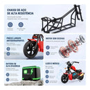 Mini Harley Bolin Elétrica Infantil com Bluetooth e Luzes LED