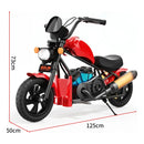 Mini Harley Bolin Elétrica Infantil com Bluetooth e Luzes LED